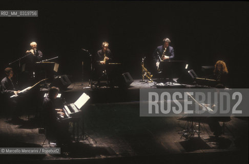 Philip Glass Ensemble, 1989 - ©Marcello Mencarini/Rosebud2