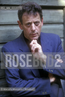 Rome, 1998. American composer Philip Glass  / Roma, 1998. Il compositore Philip Glass - ©Marcello Mencarini/Rosebud2