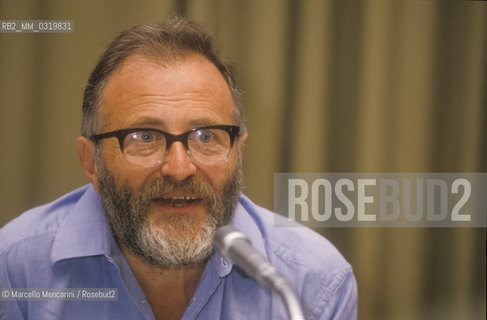 Anglo-French environmentalist, ecologist, writer and philosopher Edward (Teddy) Goldsmith, about 1985 / Lecologista Edward (Teddy) Goldsmith, 1985 circa - ©Marcello Mencarini/Rosebud2
