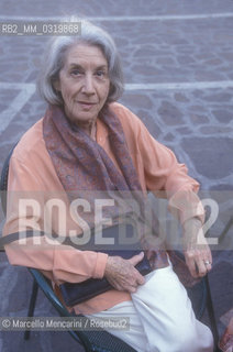 Mantua Literature Festival 1999. South African writer Nadine Gordimer / Festivaletteratura di Mantova 1999. La scrittrice sudafricana Nadine Gordimer - ©Marcello Mencarini/Rosebud2
