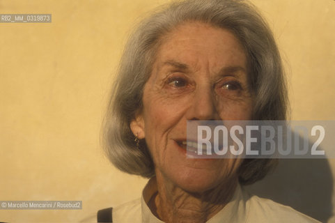 Mantua Literature Festival 1999. South African writer Nadine Gordimer / Festivaletteratura di Mantova 1999. La scrittrice sudafricana Nadine Gordimer - ©Marcello Mencarini/Rosebud2