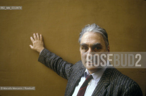 Russian sociologist Leonid Gordon, about 1990 / Il sociologo russo Leonid Gordon, 1990 circa - ©Marcello Mencarini/Rosebud2