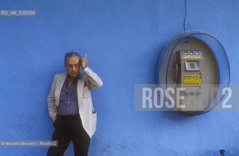 Venice Lido, Venice Film Festival 1983. Painter Renato Guttuso / Lido di Venezia, Mostra del Cinema di Venezia 1983. Il pittore Renato Guttuso - ©Marcello Mencarini/Rosebud2