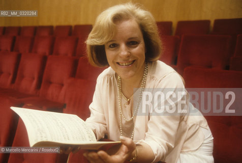 Hungarian mezzo-soprano Julia Hamari (about 1985) / JIl mezzosoprano Julia Hamari (1985 circa) - ©Marcello Mencarini/Rosebud2