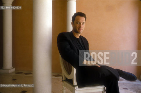 Venice Lido, Venice Film Festival 1994. American actor Tom Hanks / Lido di Venezia, Mostra del Cinema di Venezia 1994. Lattore Tom Hanks - ©Marcello Mencarini/Rosebud2