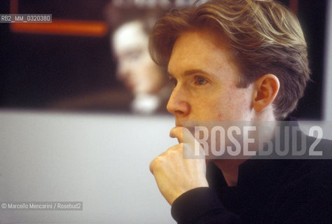 Milan, Piccolo Theater, 1999. British conductor Daniel Harding / Milano, Piccolo Teatro, 1999. Il direttore dorchestra Daniel Harding - ©Marcello Mencarini/Rosebud2