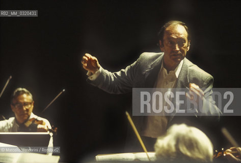 Rome, 1995, Austrian conductor Nikolaus Harnoncourt / Roma, 1995. Il direttore dorchestra Nikolaus Harnoncourt - ©Marcello Mencarini/Rosebud2