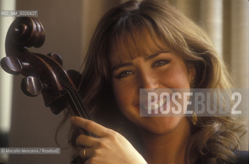 Canadian cellist Ofra Harnoy (Padova, 1992) / La violoncellista Ofra Harnoy (Padova, 1992) - ©Marcello Mencarini/Rosebud2