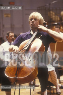 Swedish cellist Franz Helmerson, 1989 / Il violoncellista Franz Helmerson, 1989 - ©Marcello Mencarini/Rosebud2