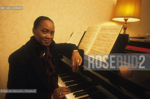 American operatic soprano Barbara Hendricks, 1999 / Il soprano Barbara Hendricks, 1999 - ©Marcello Mencarini/Rosebud2