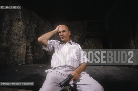 German composer Hans Werner Henze (1990) / Il compositore tedesco Hans Werner Henze (1990) - ©Marcello Mencarini/Rosebud2