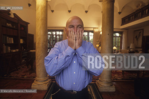 Marino (Rome), 1991. German composer Hans Werner Henze in his house / Marino (Roma), 1991. Il compositore Hans Werner Henze nella sua casa - ©Marcello Mencarini/Rosebud2