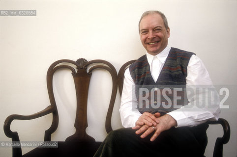 Rome, 1995. British conductor and harpsichordist Christopher Hogwood / Roma, 1995. Il direttore dorchestra e clavicembalista inglese Christopher Hogwood - ©Marcello Mencarini/Rosebud2