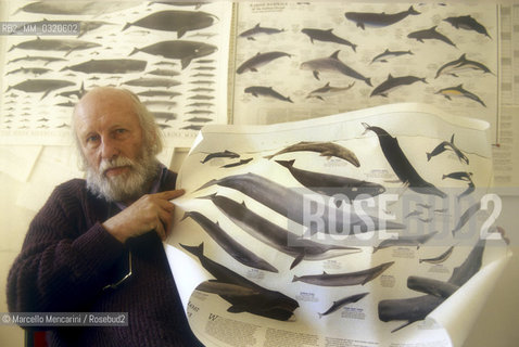 British marine biologist and whale expert, Sidney Holt (1987) / Sidney Holt, biologo marino esperto di balene (1987) - ©Marcello Mencarini/Rosebud2