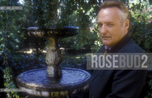 Venice Lido, Venice Film Festival 1988. American actor Dennis Hopper / Lido di Venezia, Mostra del Cinema di Venezia 1988. Lattore Dennis Hopper - ©Marcello Mencarini/Rosebud2