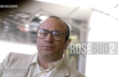 Venice Lido, Venice Film Festival 1988. British actor Bob Hoskins / Lido di Venezia, Mostra del Cinema di Venezia 1988. Lattore Bob Hoskins - ©Marcello Mencarini/Rosebud2