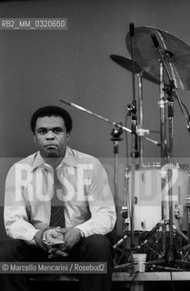 Rome, about 1985. American jazz trumpeter Freddie Hubbard / Roma, 1985 circa. Il trombettista jazz Freddie Hubbard - ©Marcello Mencarini/Rosebud2