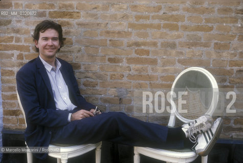 Venice Lido, Venice Film Festival, about 1985. American actor Timothy Hutton / Lido di Venezia, Mostra del Cinema di Venezia 1985. Lattore Timothy Hutton - ©Marcello Mencarini/Rosebud2