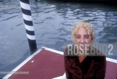 Italian actress Iaia Forte at Venice Film Festival 1995 / Lattrice Iaia Forte alla Mostra del Cinema di Venezia 1995 - ©Marcello Mencarini/Rosebud2