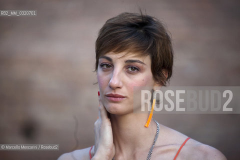 Festival of Literatures, Rome 2012. Italian actress Francesca Inaudi / Festival Letterature, Roma 2012. Lattrice Francesca Inaudi - ©Marcello Mencarini/Rosebud2