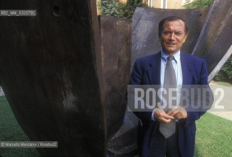 Rome, 1996. Franco Iseppi, Director General of RAI Italian Public Television / Roma, 1996. Il direttore generale della RAI Franco Iseppi - ©Marcello Mencarini/Rosebud2