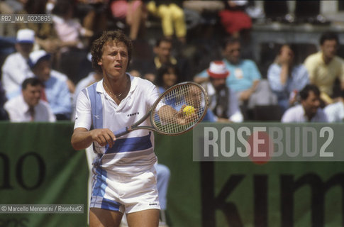 Rome, 1987. Argentine tennis player Martin Jaite / Roma, 1987. Il tennista argentino  Martin Jaite - ©Marcello Mencarini/Rosebud2