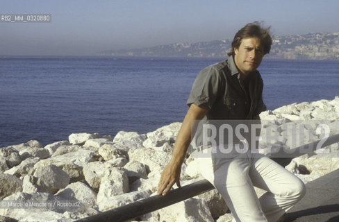 Venice Lido, Venice Film Festival 1983. American actor John James / Lido di Venezia, Mostra del Cinema di Venezia 1983. Lattore americano John James - ©Marcello Mencarini/Rosebud2