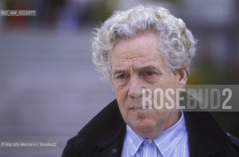 Venice Lido, Venice Film Festival 1984. Swedish actor Erland Josephson, member of jury / Lido di Venezia, Mostra del Cinema di Venezia 1984. Lattore Erland Josephson, membro della giuria - ©Marcello Mencarini/Rosebud2