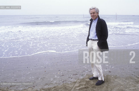 Venice Lido, Venice Film Festival 1984. Swedish actor Erland Josephson, member of jury / Lido di Venezia, Mostra del Cinema di Venezia 1984. Lattore Erland Josephson, membro della giuria - ©Marcello Mencarini/Rosebud2