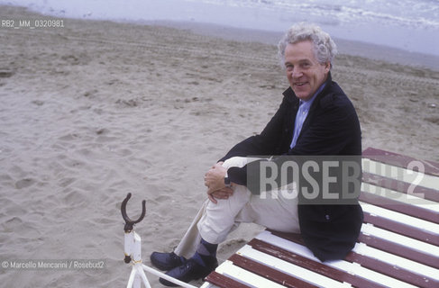 Venice Lido, Venice Film Festival 1984. Swedish actor Erland Josephson, member of jury / Lido di Venezia, Mostra del Cinema di Venezia 1984. Lattore Erland Josephson, membro della giuria - ©Marcello Mencarini/Rosebud2