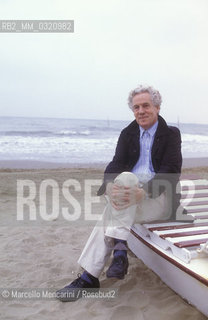 Venice Lido, Venice Film Festival 1984. Swedish actor Erland Josephson, member of jury / Lido di Venezia, Mostra del Cinema di Venezia 1984. Lattore Erland Josephson, membro della giuria - ©Marcello Mencarini/Rosebud2