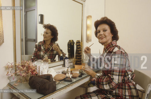 Opera singer Raina Kabaivanska, about 1980 / La cantante lirica Raina Kabaivanska, 1980 circa - ©Marcello Mencarini/Rosebud2