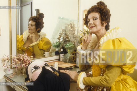 Opera singer Raina Kabaivanska, about 1980 / La cantante lirica Raina Kabaivanska, 1980 circa - ©Marcello Mencarini/Rosebud2