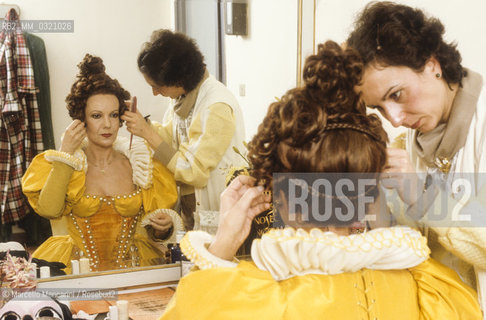 Opera singer Raina Kabaivanska, about 1980 / La cantante lirica Raina Kabaivanska, 1980 circa - ©Marcello Mencarini/Rosebud2