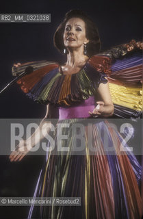 Venice, 1991. Hungarian-Italian soprano Raina Kabaivanska / Venezia, 1991. Il soprano Raina Kabaivanska - ©Marcello Mencarini/Rosebud2