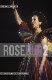 Venice, 1991. Hungarian-Italian soprano Raina Kabaivanska / Venezia, 1991. Il soprano Raina Kabaivanska - ©Marcello Mencarini/Rosebud2