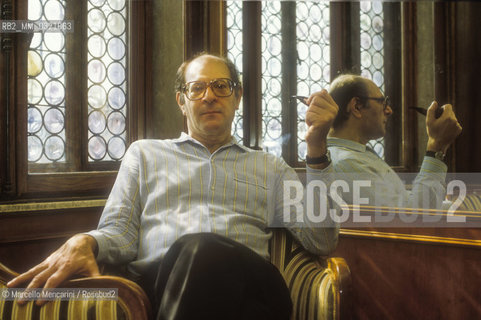 Venice, 1982. German-Argentinian composer Mauricio Kagel / Venezia, 1982. Il compositore Mauricio Kagel - ©Marcello Mencarini/Rosebud2