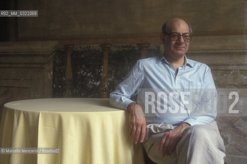 Rome, 1992. German-Argentinian composer Mauricio Kagel / Roma, 1992. Il compositore Mauricio Kagel - ©Marcello Mencarini/Rosebud2