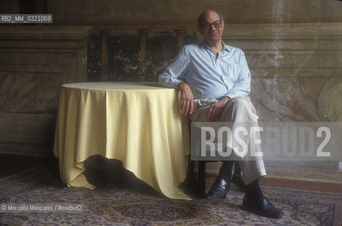 Rome, 1992. German-Argentinian composer Mauricio Kagel / Roma, 1992. Il compositore Mauricio Kagel - ©Marcello Mencarini/Rosebud2