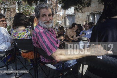 Venice Art Biennale 1993. American artist Allan Kaprow / Biennale Arte di Venezia 1993. Lartista americano Allan Kaprow - ©Marcello Mencarini/Rosebud2