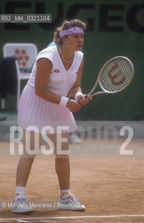 Rome, 1989. Canadan tennis player Helen Kelesi / Roma, 1989. La tennista canadese Helen Kelesi - ©Marcello Mencarini/Rosebud2