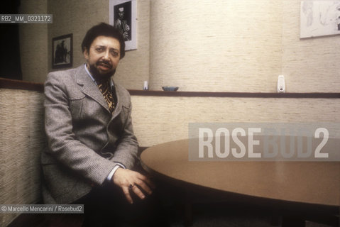 American jazz guitarist Barney Kessel, about 1985 / Il chitarrista jazz Barney Kessel, 1985 circa - ©Marcello Mencarini/Rosebud2