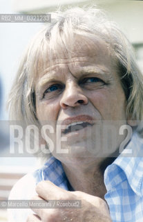 German actor Klaus Kinski (about 1985) / Lattore Klaus KInski (1985 circa) - ©Marcello Mencarini/Rosebud2