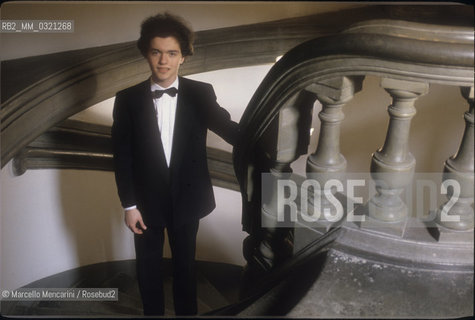 Russian classical pianist Evgeny Kissin (1991) / Il pianista Evgenij Kissin (1991) - ©Marcello Mencarini/Rosebud2