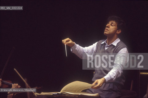 Conductor Jan Latham Koenig, 1999 / Il direttore dorchestra Jan Latham Koenig - ©Marcello Mencarini/Rosebud2