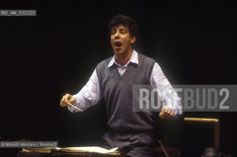 Conductor Jan Latham Koenig, 1999 / Il direttore dorchestra Jan Latham Koenig - ©Marcello Mencarini/Rosebud2