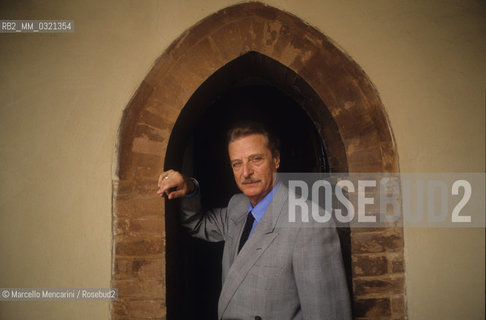 Bologna 1991. Spanish tenor Alfredo Kraus / Bologna, 1991. Il tenore Alfredo Kraus - ©Marcello Mencarini/Rosebud2