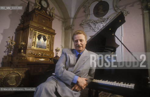 Bologna 1991. Spanish tenor Alfredo Kraus / Bologna, 1991. Il tenore Alfredo Kraus - ©Marcello Mencarini/Rosebud2