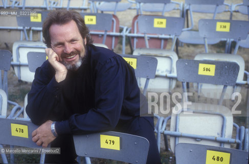 Sferisterio in Macerata, 1992, Austrian director Gustav Kuhn / Sferisterio di Macerata, 1992. Il direttore dorchestra Gustav Kuhn - ©Marcello Mencarini/Rosebud2