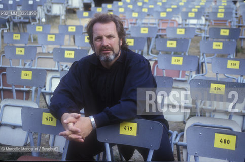 Sferisterio in Macerata, 1992, Austrian director Gustav Kuhn / Sferisterio di Macerata, 1992. Il direttore dorchestra Gustav Kuhn - ©Marcello Mencarini/Rosebud2